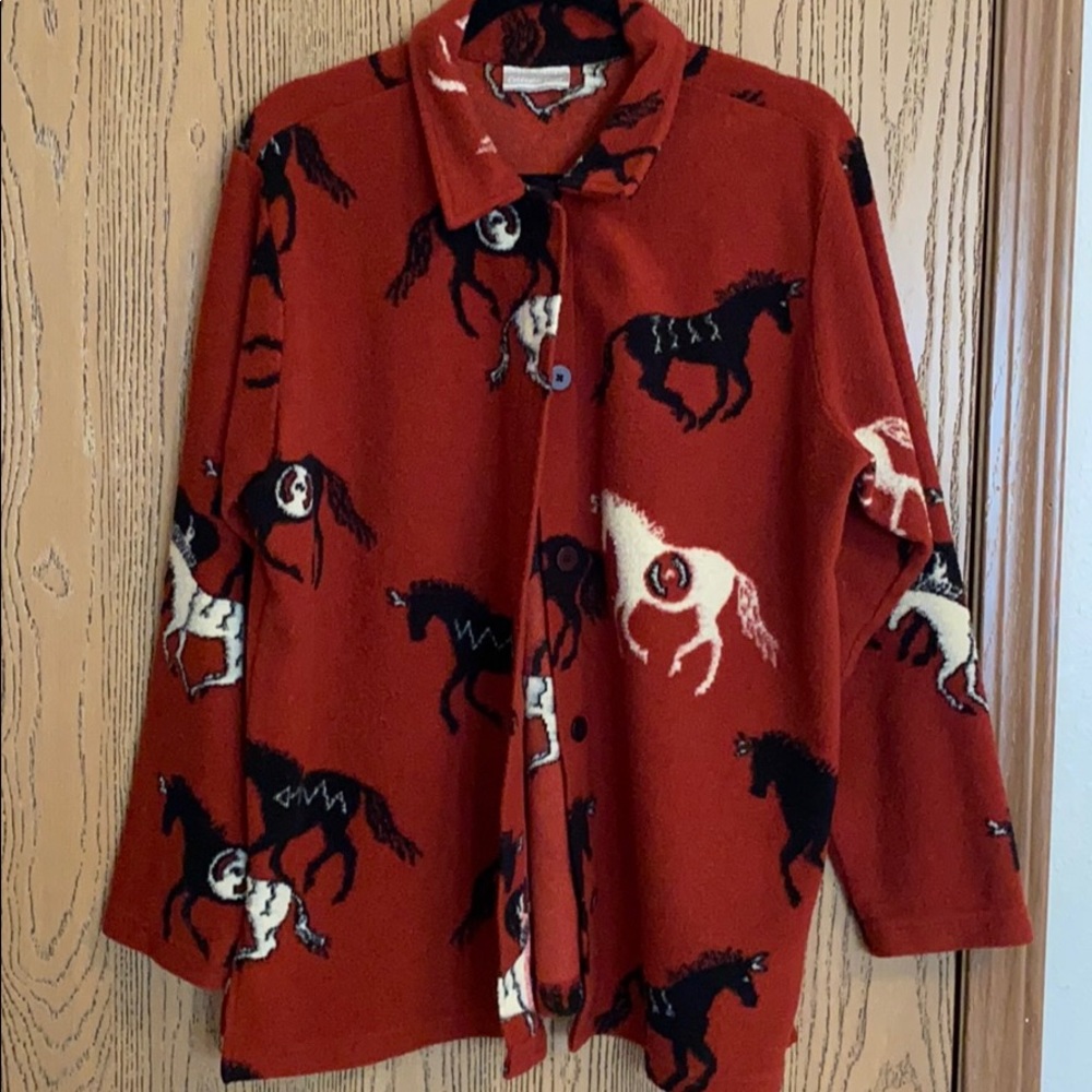 Rust Horses Jacket
